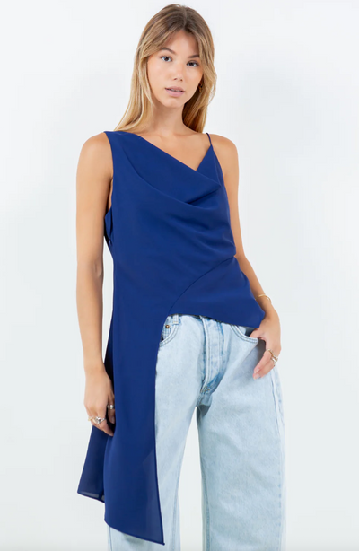Lau Asymmetric Top Navy