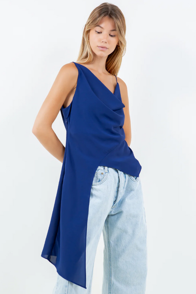 Lau Asymmetric Top Navy