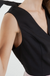 Button Down Top w Removeable Tie