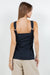 Corset Navy Metal Trim