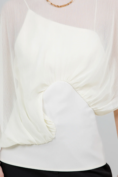 Chiffon Double Layer Blouse