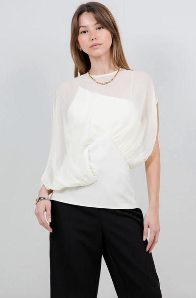 Chiffon Double Layer Blouse
