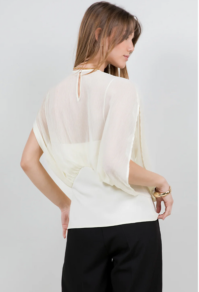 Chiffon Double Layer Blouse