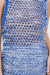 Garden Sweater Vest Blue/White