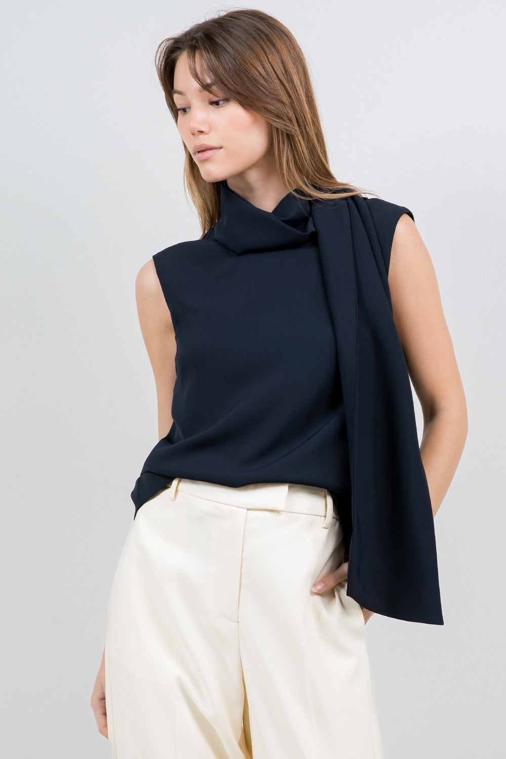 Terya Top Navy
