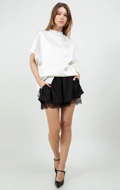 Satin Shirt Blouse