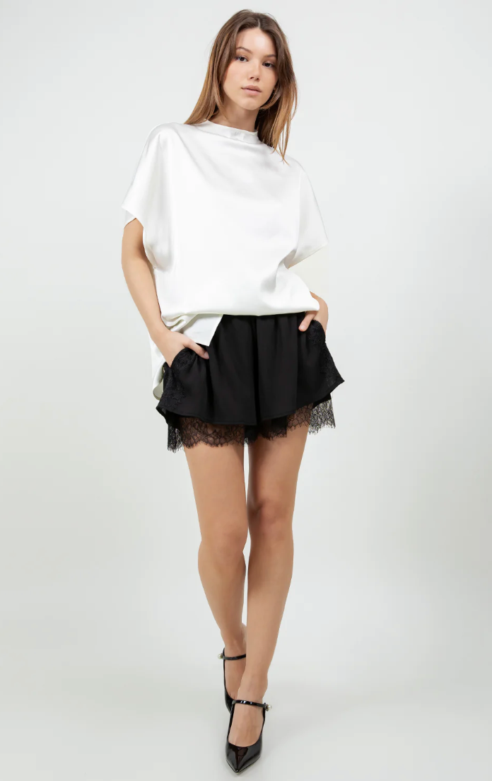 Satin Shirt Blouse