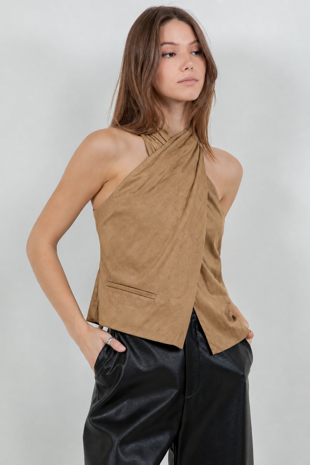 Ana Top Khaki