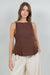 Yina Top Brown