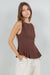 Yina Top Brown