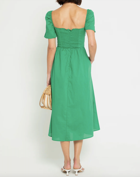 River Dress Kelly Green