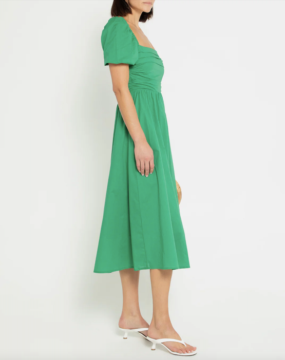 River Dress Kelly Green