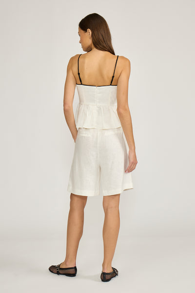 Rhodes Top White Black