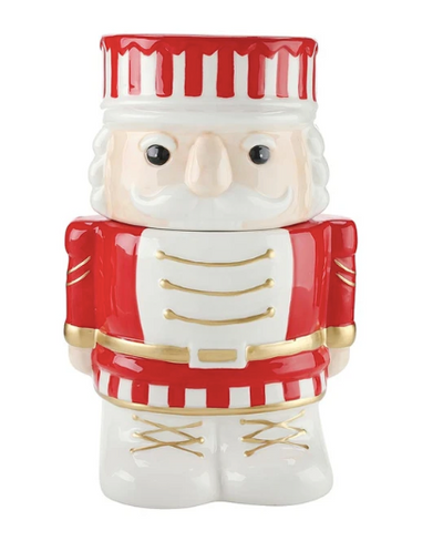 Ceramic Nutcracker Cookie Jar
