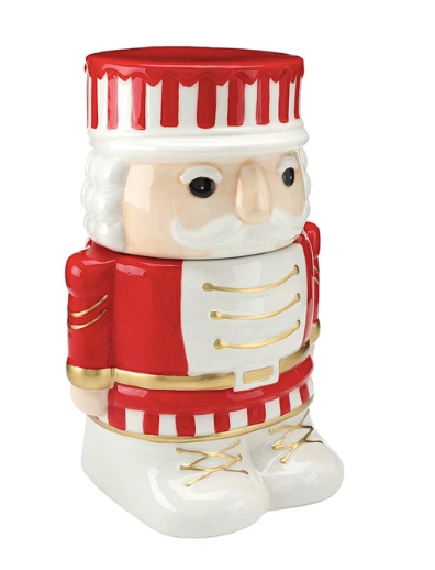 Ceramic Nutcracker Cookie Jar