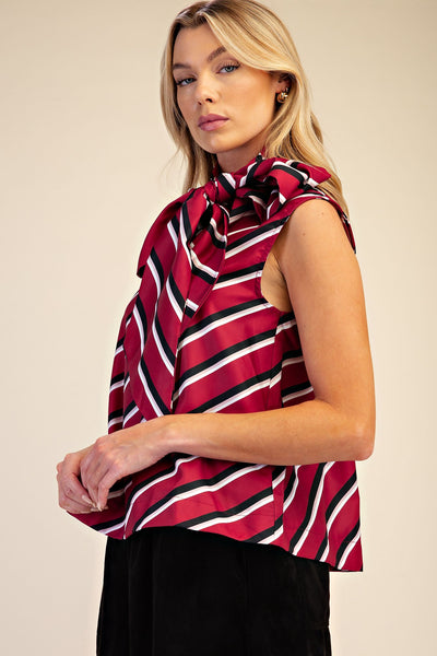 Sarita Top Burgundy
