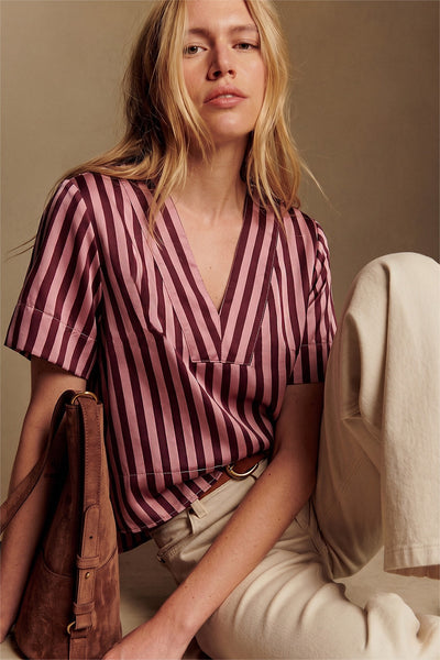 Cali Top Burgundy Dusty Rose