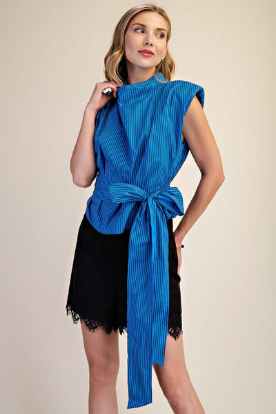 Mariana Top Blue Burgundy