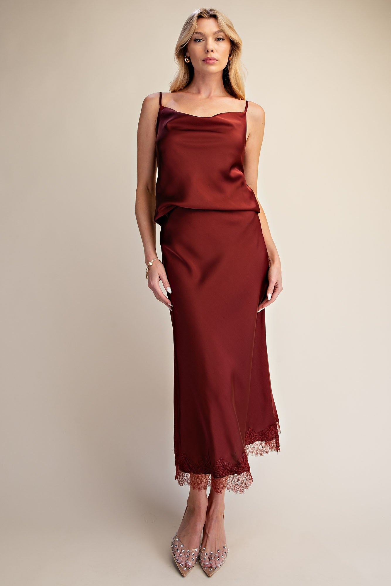 Ianka Top Burgundy