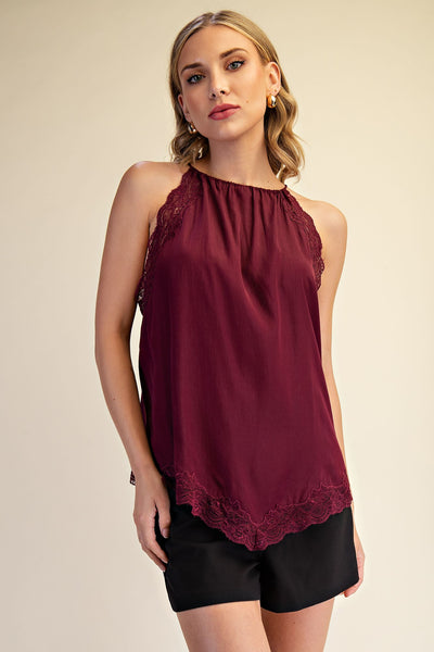 Norma Top Burgundy