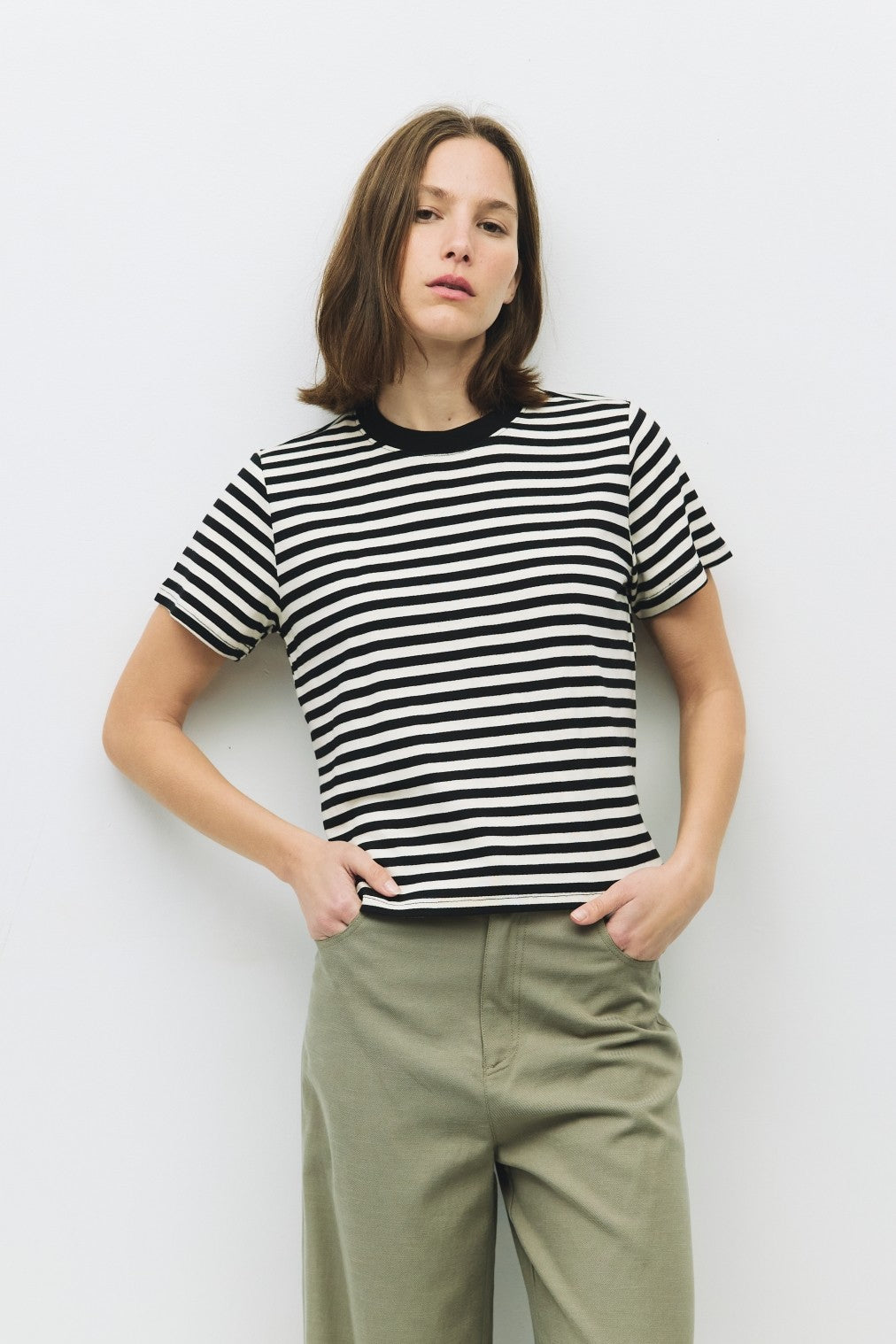 The Cooper Top Black White