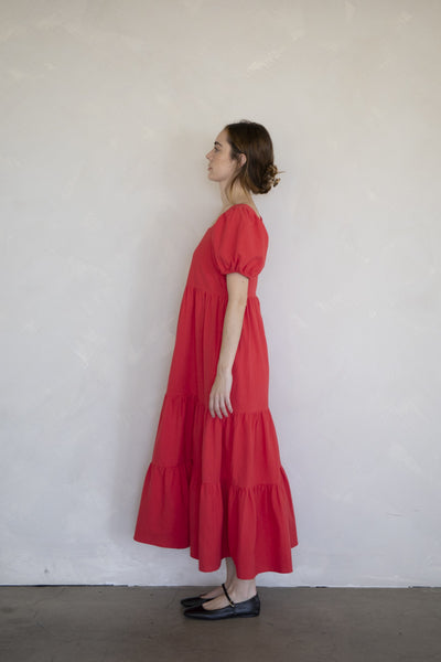 Noah Dress Red