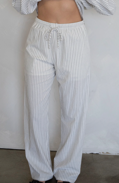 Wren Pant Ivory Black