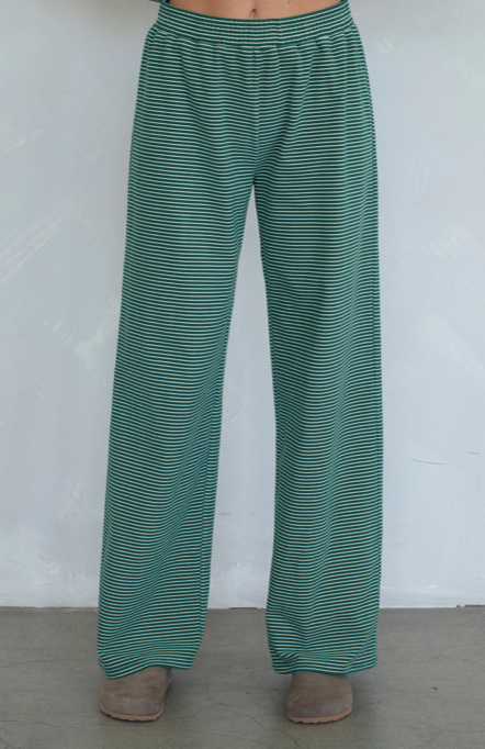 Levi Pant Stripe Green