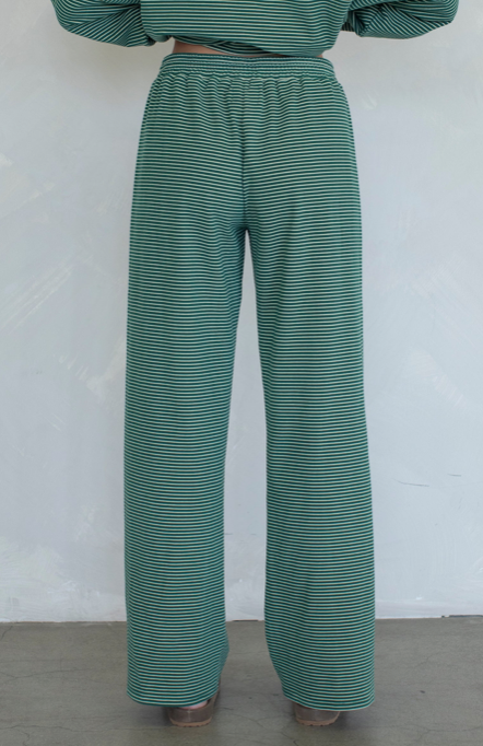 Levi Pant Stripe Green