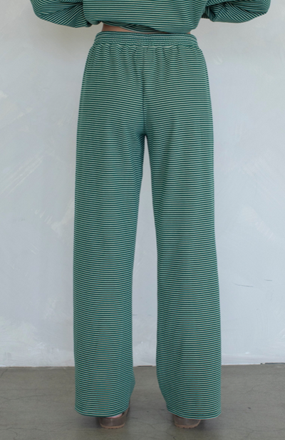 Levi Pant Stripe Green