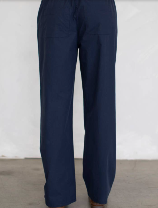 Polplin Pant Blue