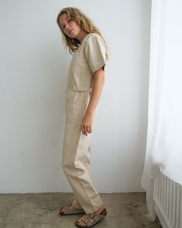 Bailey Jumpsuit Ecru