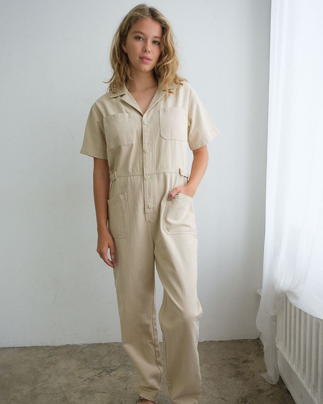 Bailey Jumpsuit Ecru