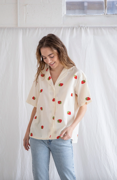 Aurora Shirt Strawberry