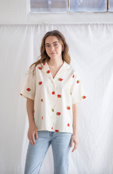 Aurora Shirt Strawberry