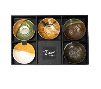 5 Piece Dish Plate Gift Set