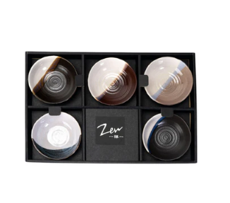 5 Piece Dish Plate Gift Set