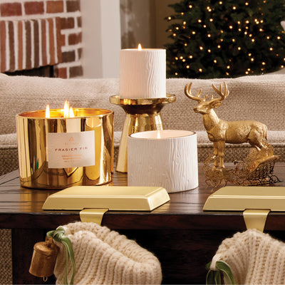 Frasier Fir Gold 3 Wick Candle