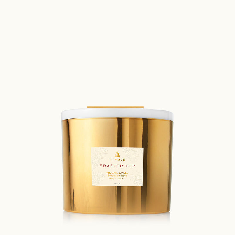 Frasier Fir Gold 3 Wick Candle