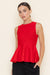 Selma Top Red