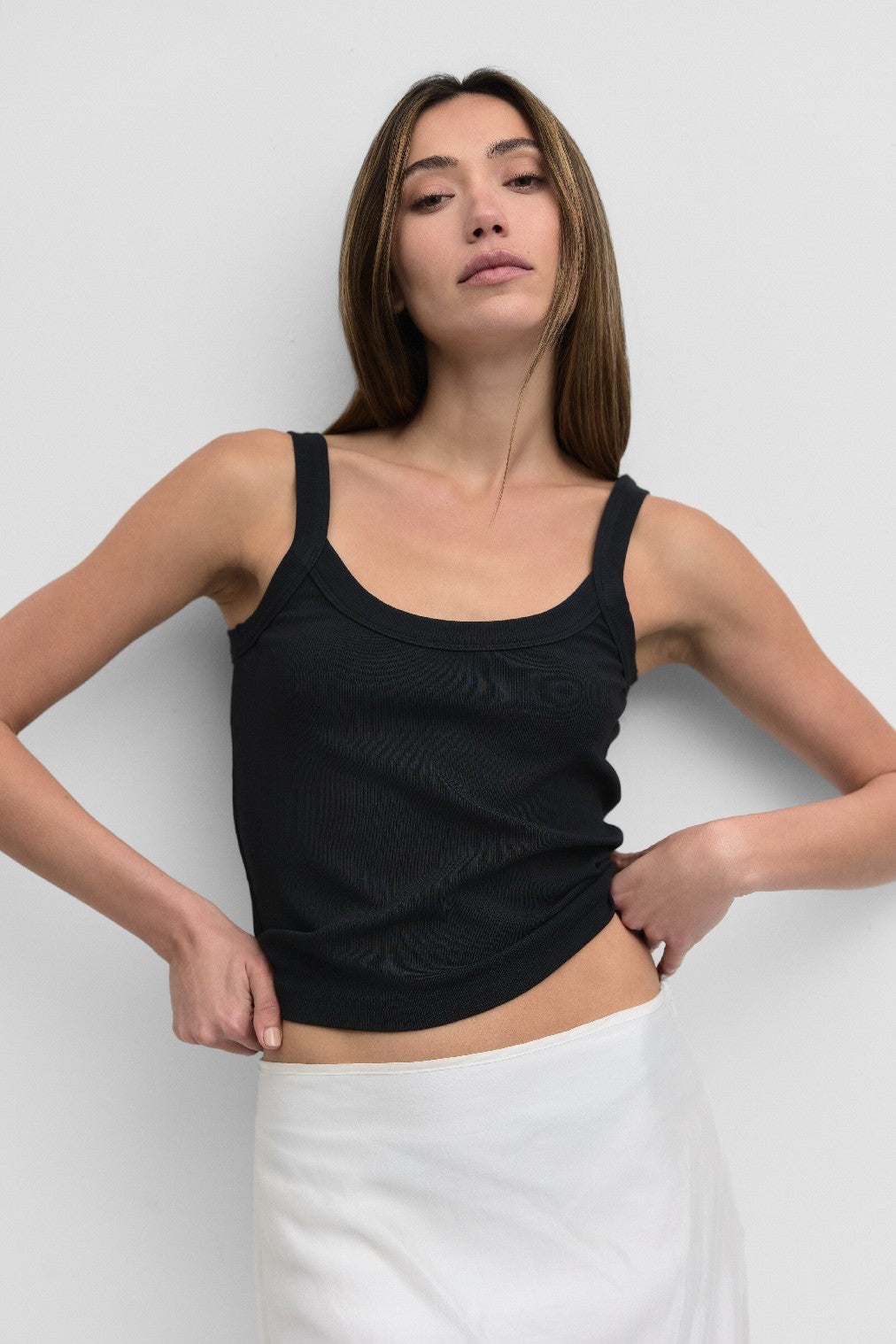The Shay Tank Top Black