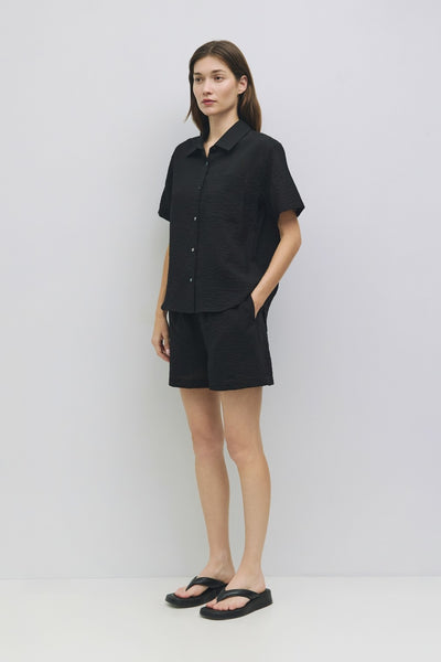 The Alden Shirt Black