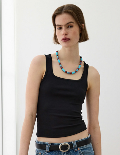Kare Neck Tank Top