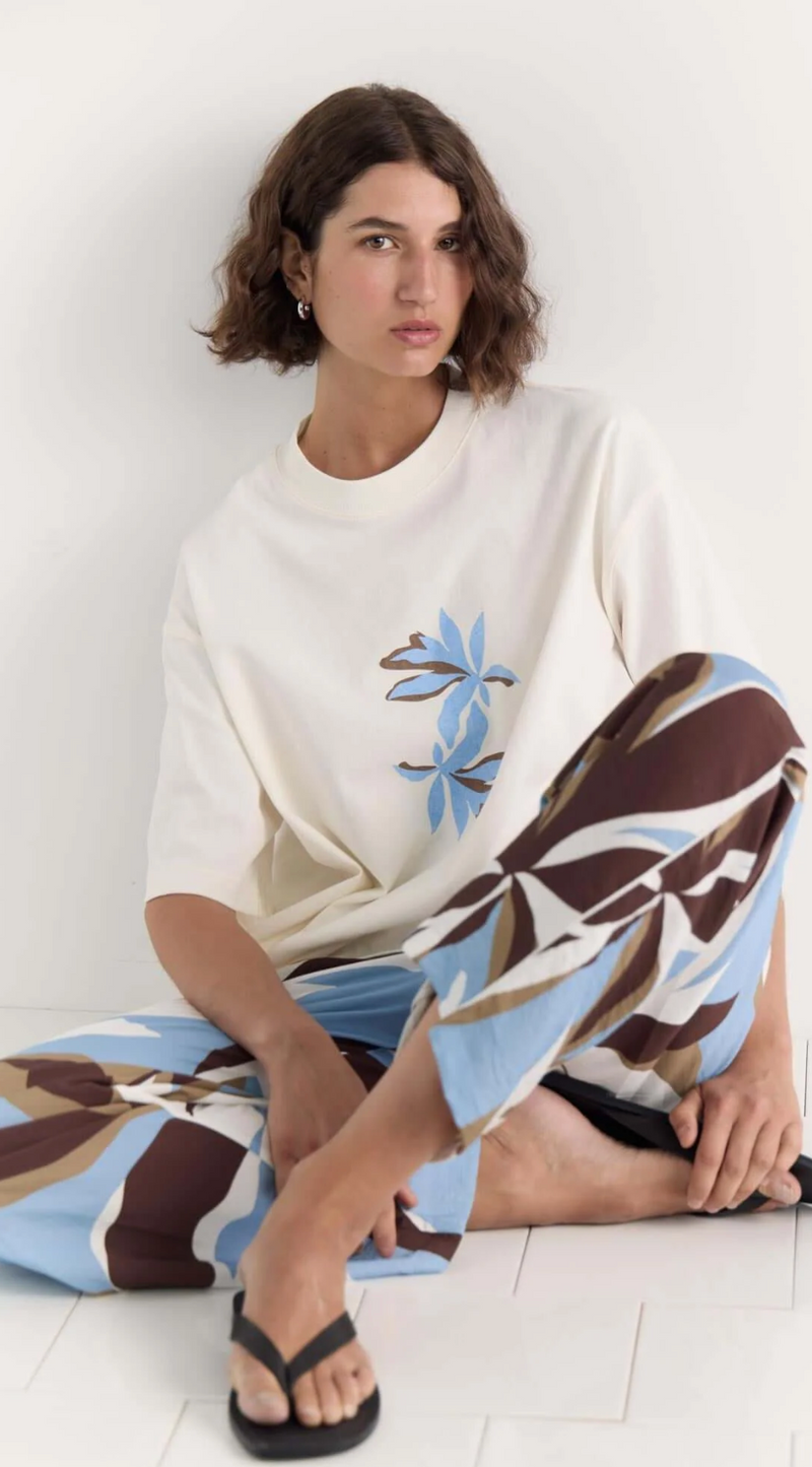 Mae Graphic Tee White