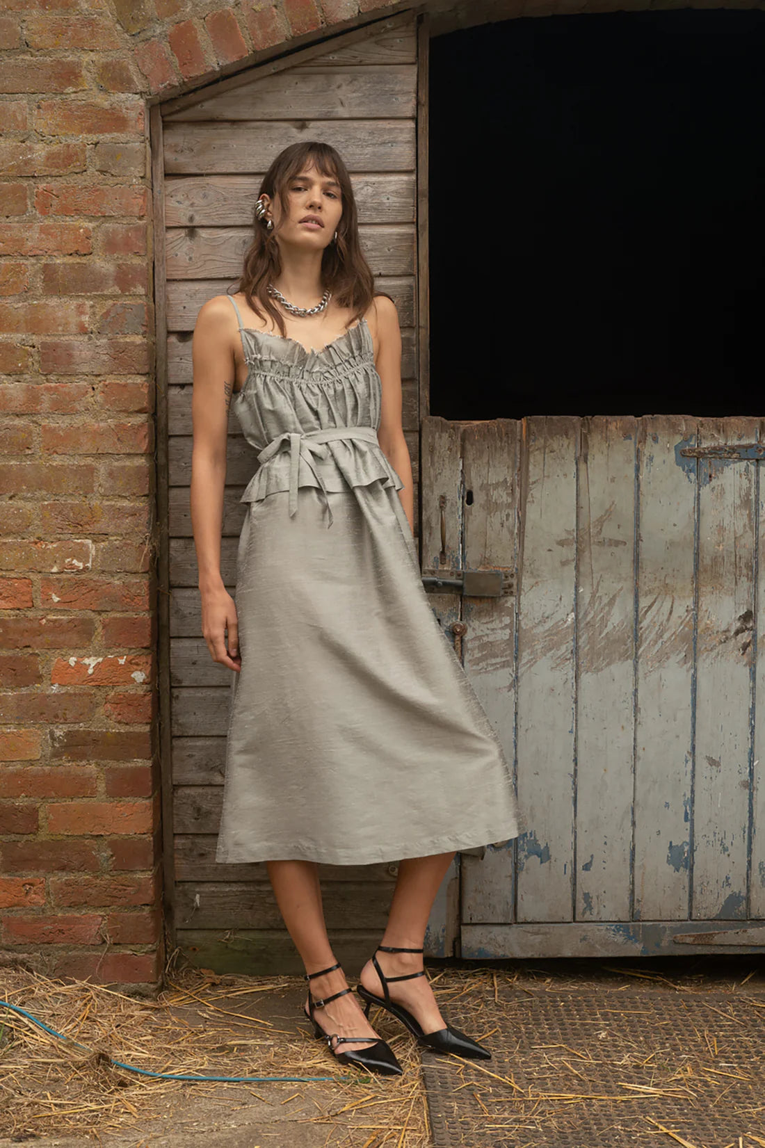 Florence Dress Sage