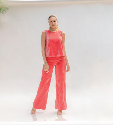 Nerea Pant Red