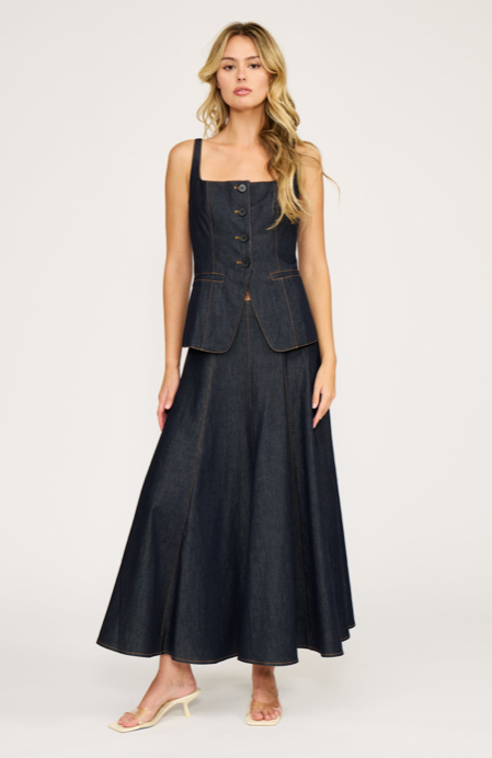 Nova Vest Dark Denim