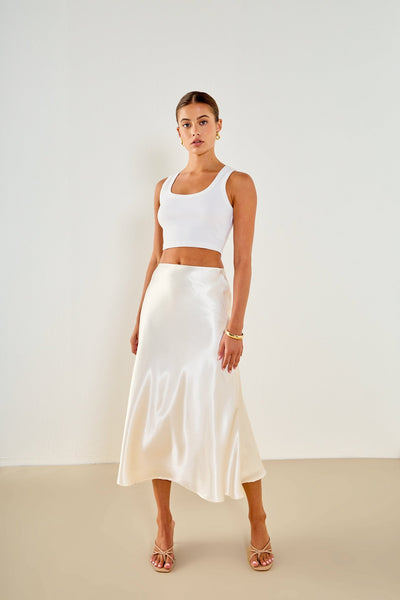Miriam Top White