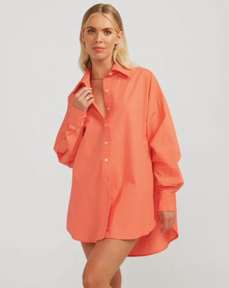 Maple Shirt Coral