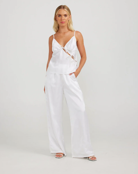 Bailee Pant White